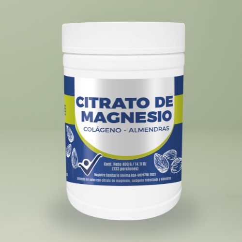 CITRATO DE MAGNESIO 400 GR